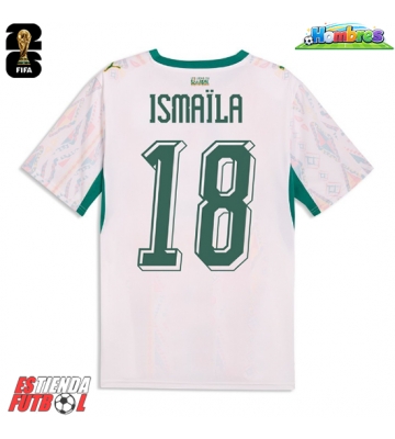 Senegal Ismaila Sarr #18 Primera Equipación Mundial 2026 Manga Corta